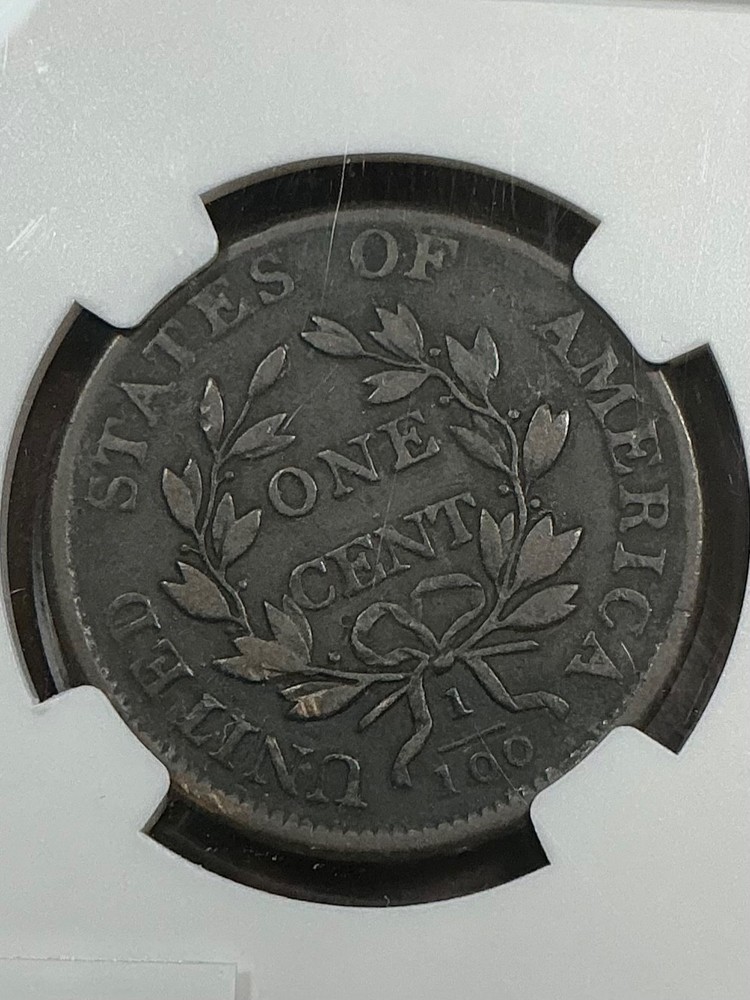 NGC VF20 1805 DRAPED BUST LARGE CENT NICE FOR THE GRADE