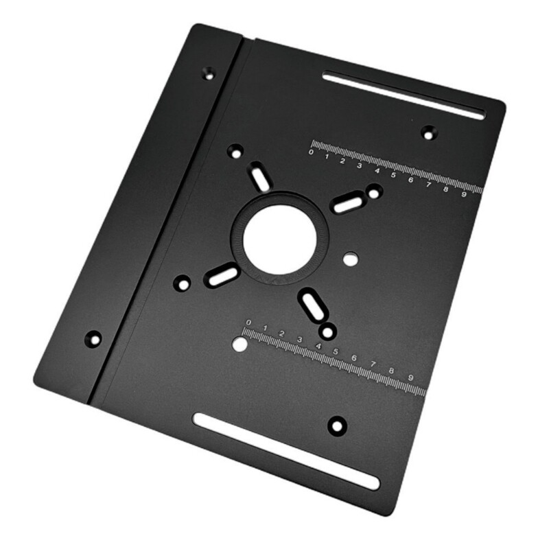 Precise Router Table Insert Plate for DIY Woodworking Enthusiasts Hobbyists