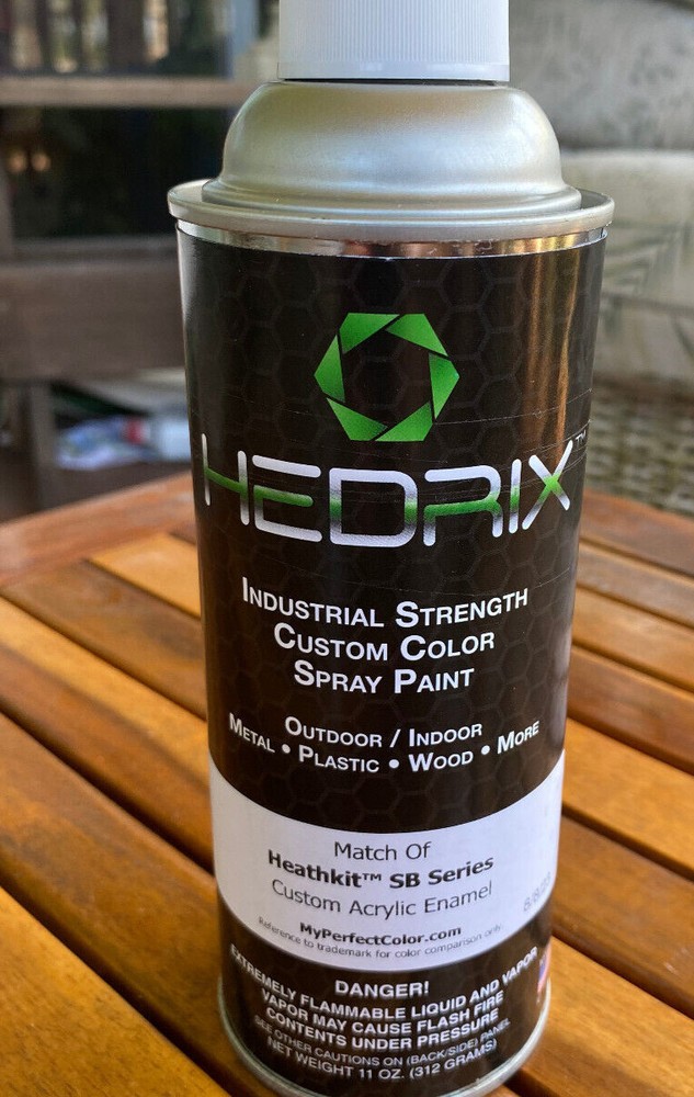 Heathkit SB Series spray paint