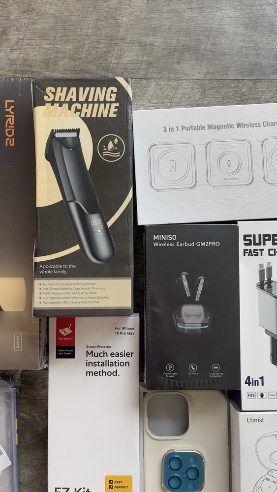 liquidation lot electronics Qty: 9