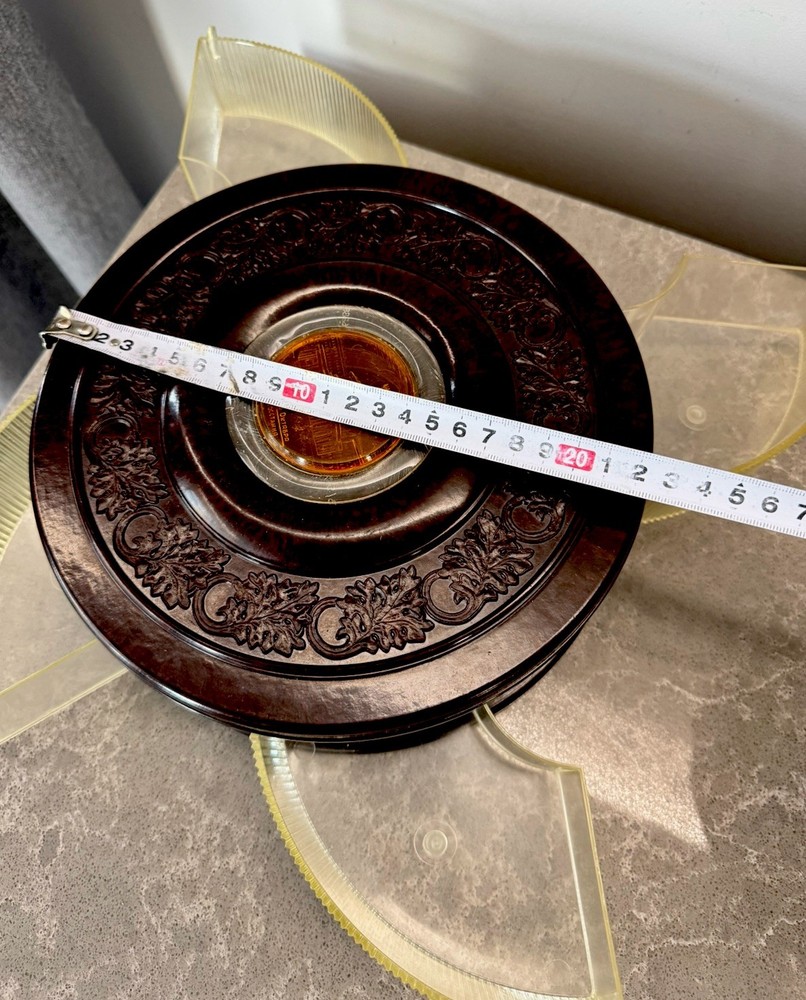 Vintage USSR Bakelite Storage Box Soviet Desk Decor