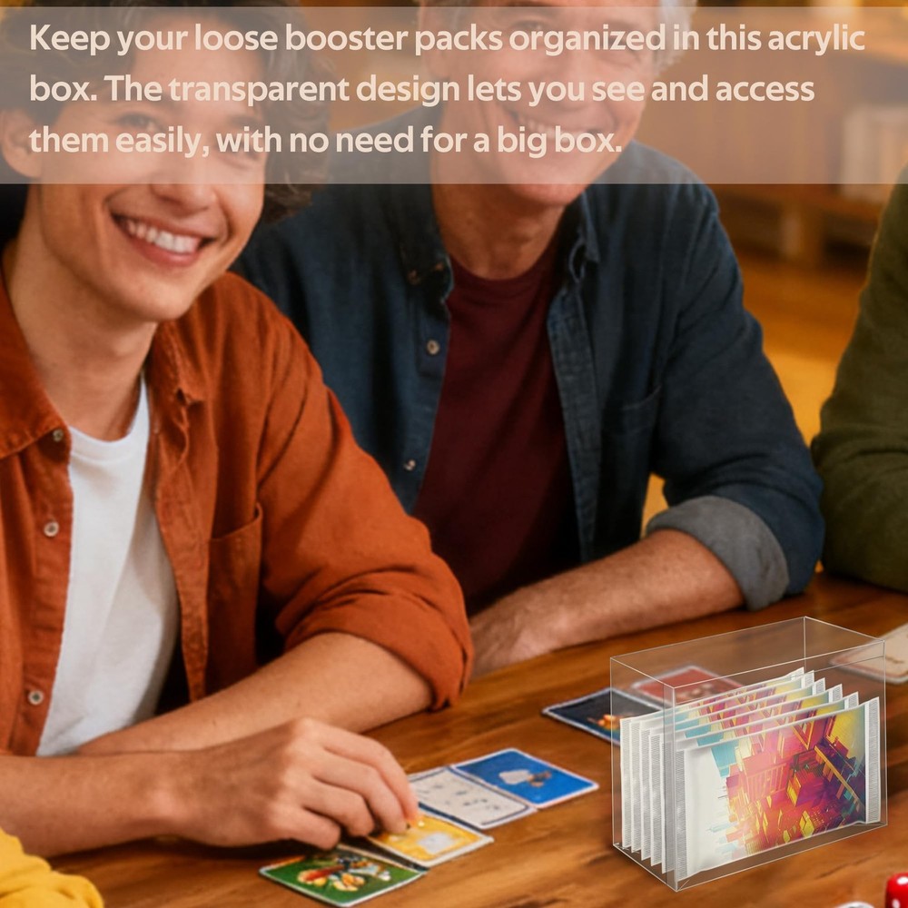 DEDC Acrylic Case Compatible with Elite Trainer Box Display Case Assembly and...