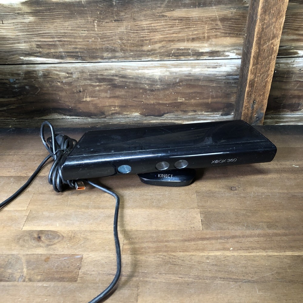 Genuine Microsoft XBOX 360 Kinect Sensor Bar Model 1414 Black Tested