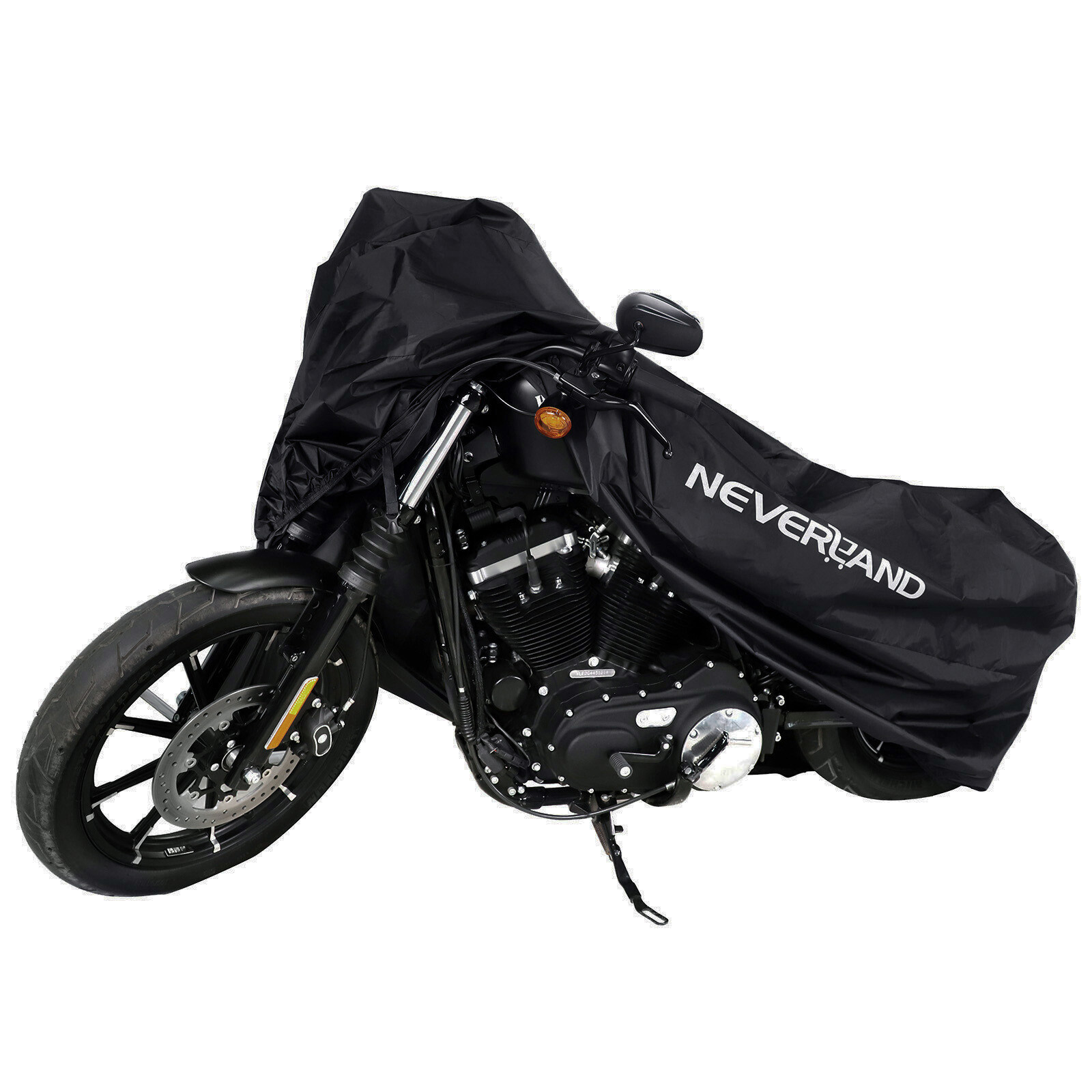 NEVERLAND XL Motorcycle Cover Waterproof Heavy Duty Storage Outdoor Protector