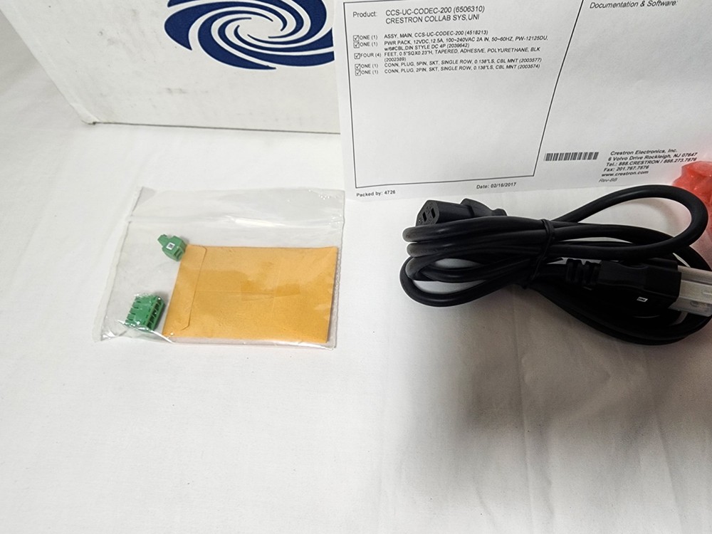 Crestron HD Collaboration System CCS-UC-CODEC-200 New IN OPEN BOX