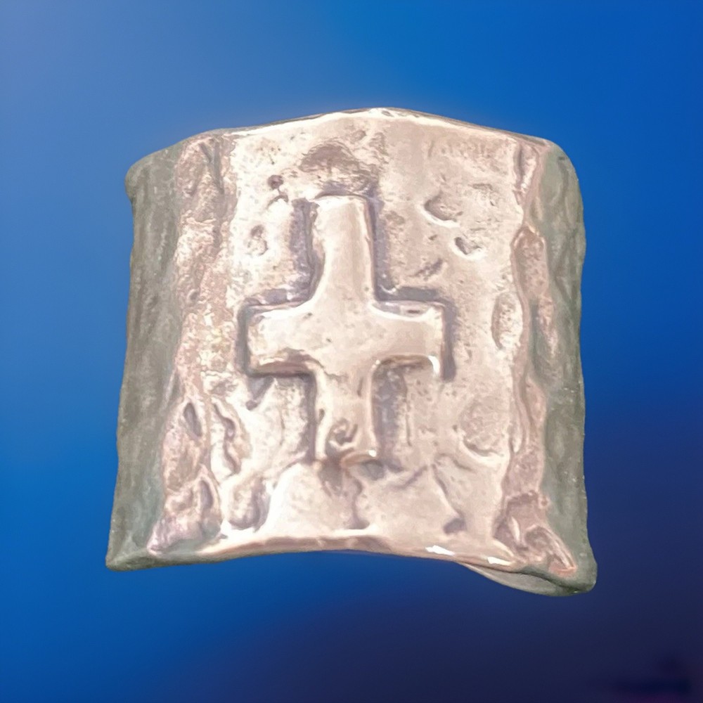 925 sterling silver Cross Ring By Sidae