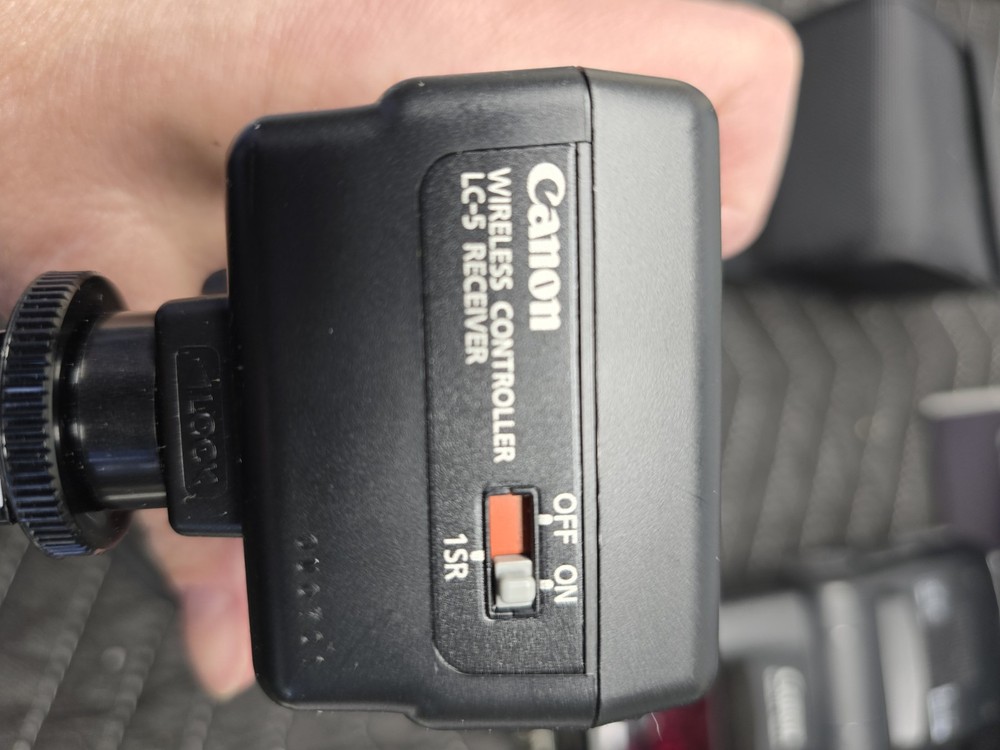 Canon Wireless Controller LC-5 Trans/RECEIVER, ST-E2 TRANS, 580EXII SPDLIGHT