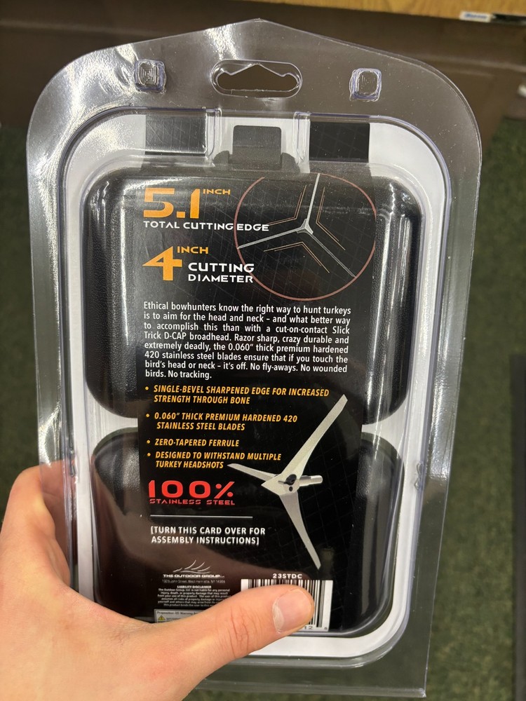 Slick Trick - Turkey D-Cap Broadhead - 200 Grain