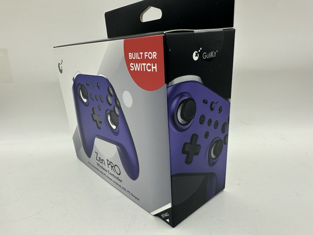 Gulikit Zen Pro Wireless Controller Nintendo Switch PC Android iOS Purple Sealed