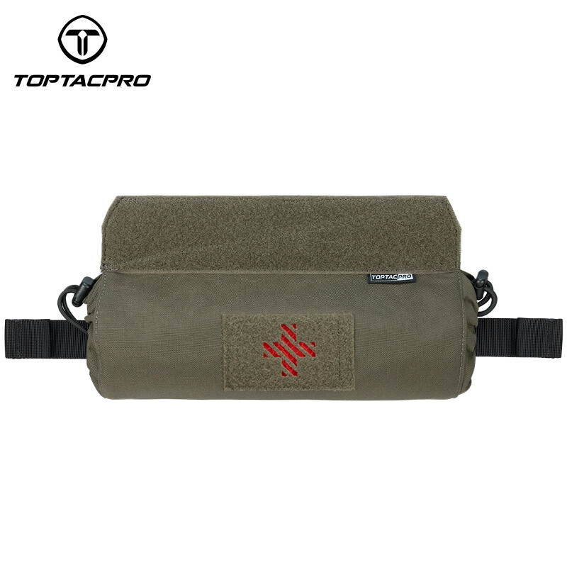 TOPTACPRO Tactical Roll 1 Trauma Pouch Medical Pouch IFAK First Aid Kit Pouch MC