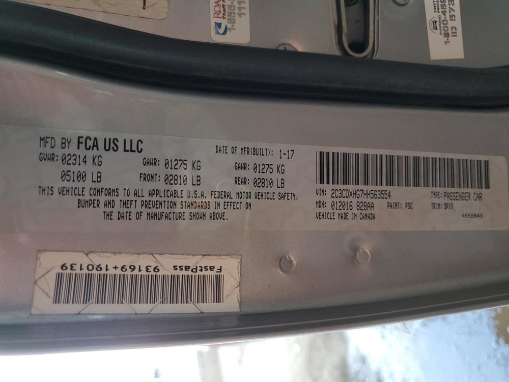 Temperature Control Temperature Control Fits 17-21 CHARGER 2492475