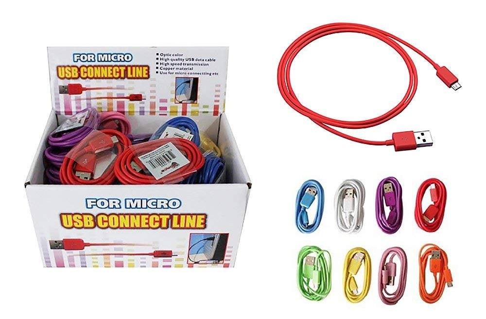 Diamond Visions Max Force 01-0968 Three Foot Micro USB Cable MultiPack (3...