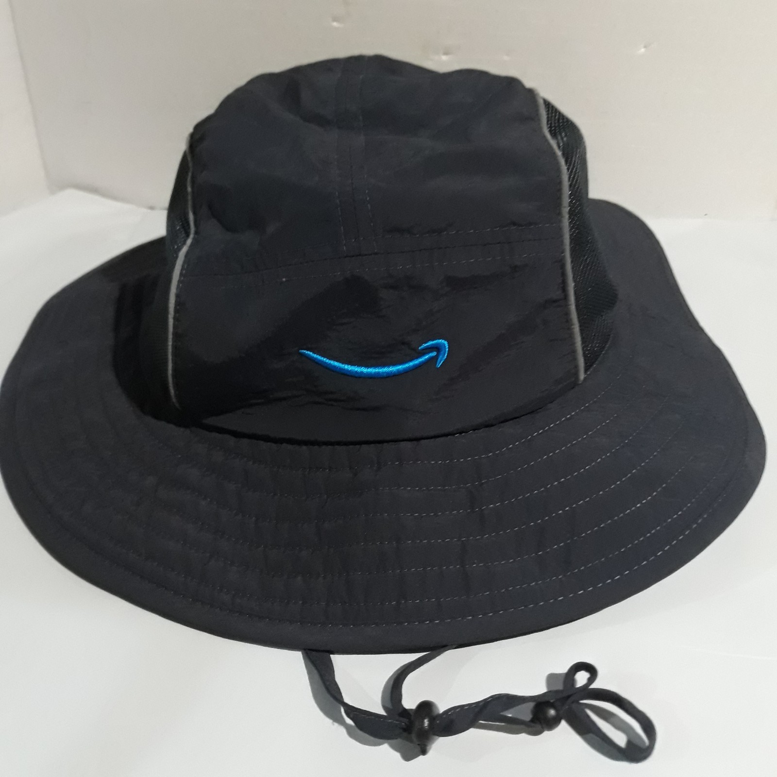Amazon DSP Adjustable Bucket Hat | ONE SIZE Logo Lanyard Boonie NWOT