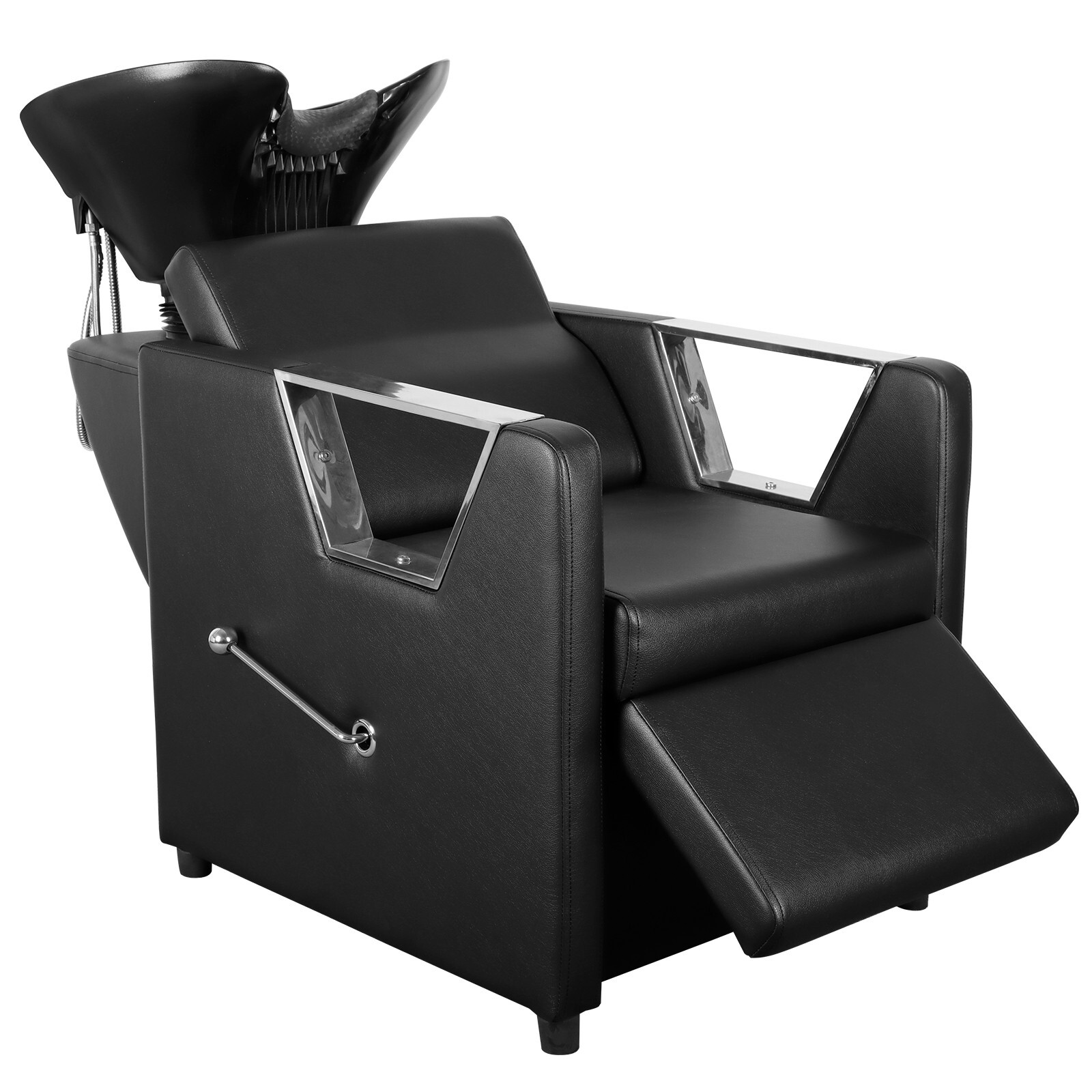 Backwash Chair Adjustable ABS Plastic Shampoo Bowl Sink Support for Spa Salon