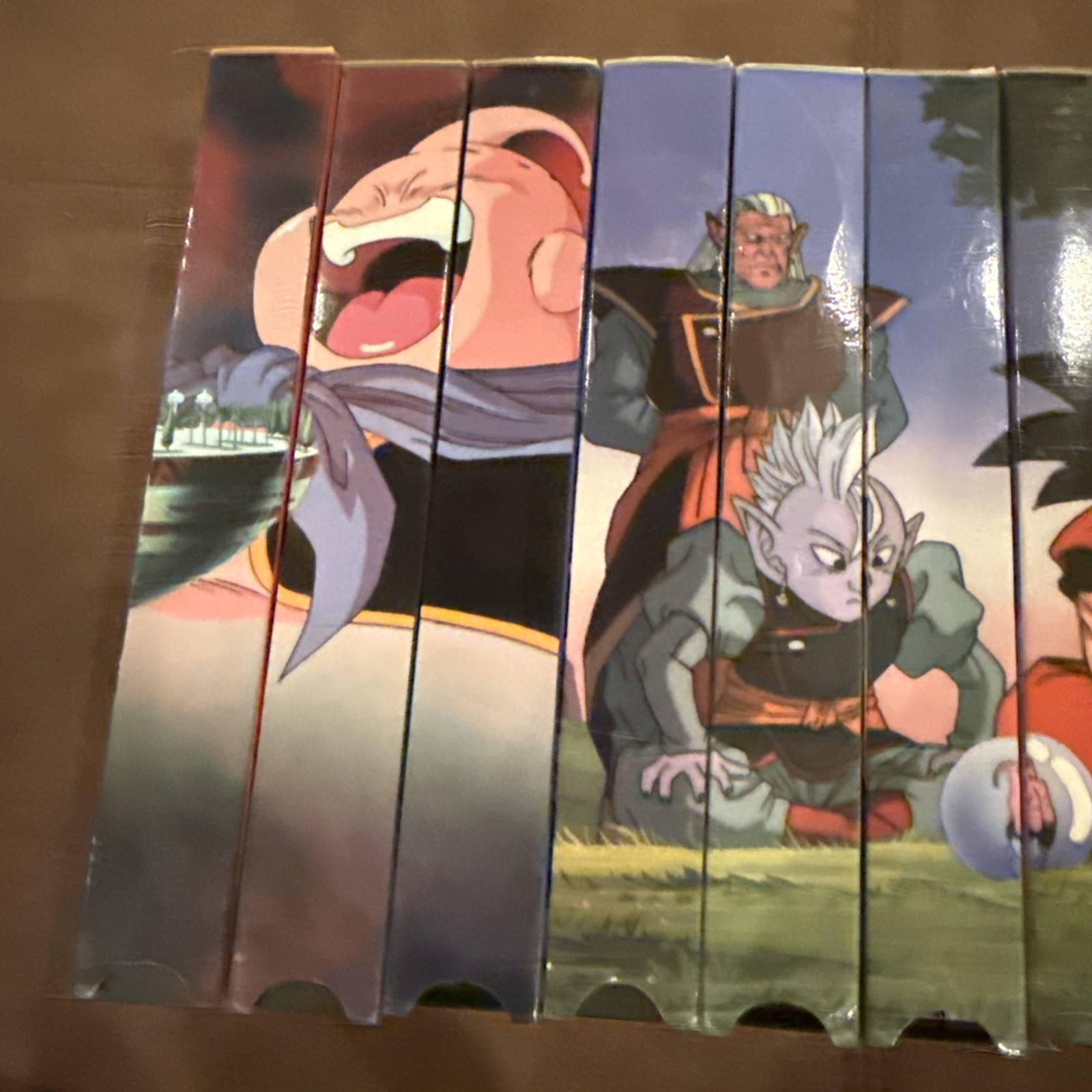 DRAGONBALL Z VHS FUSION SAGA SET Majin Buu 13 VHS Tapes Cassettes