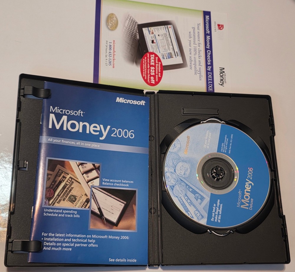 Microsoft Money 2006 Deluxe for Windows
