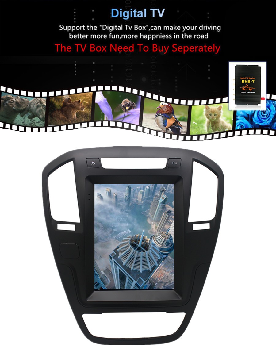 For Apple Carplay Car Radio Stereo GPS Navigation WiFi For 2009-2013 Buick Regal