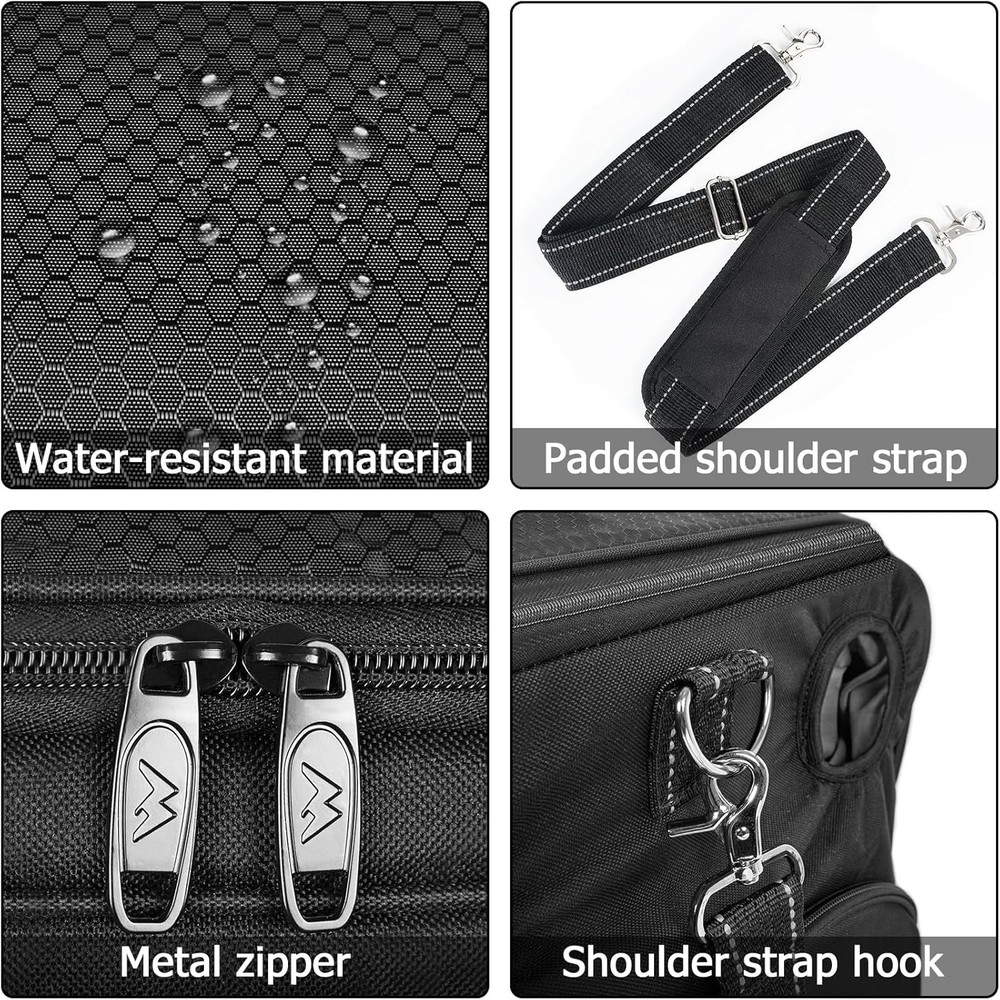 Durable Baseball Catchers Duffle Bag with Adjustable Straps & Compartments