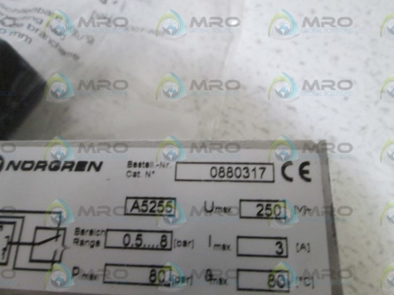 NORGREN PRESSURE SWITCH 0880317 NSMP