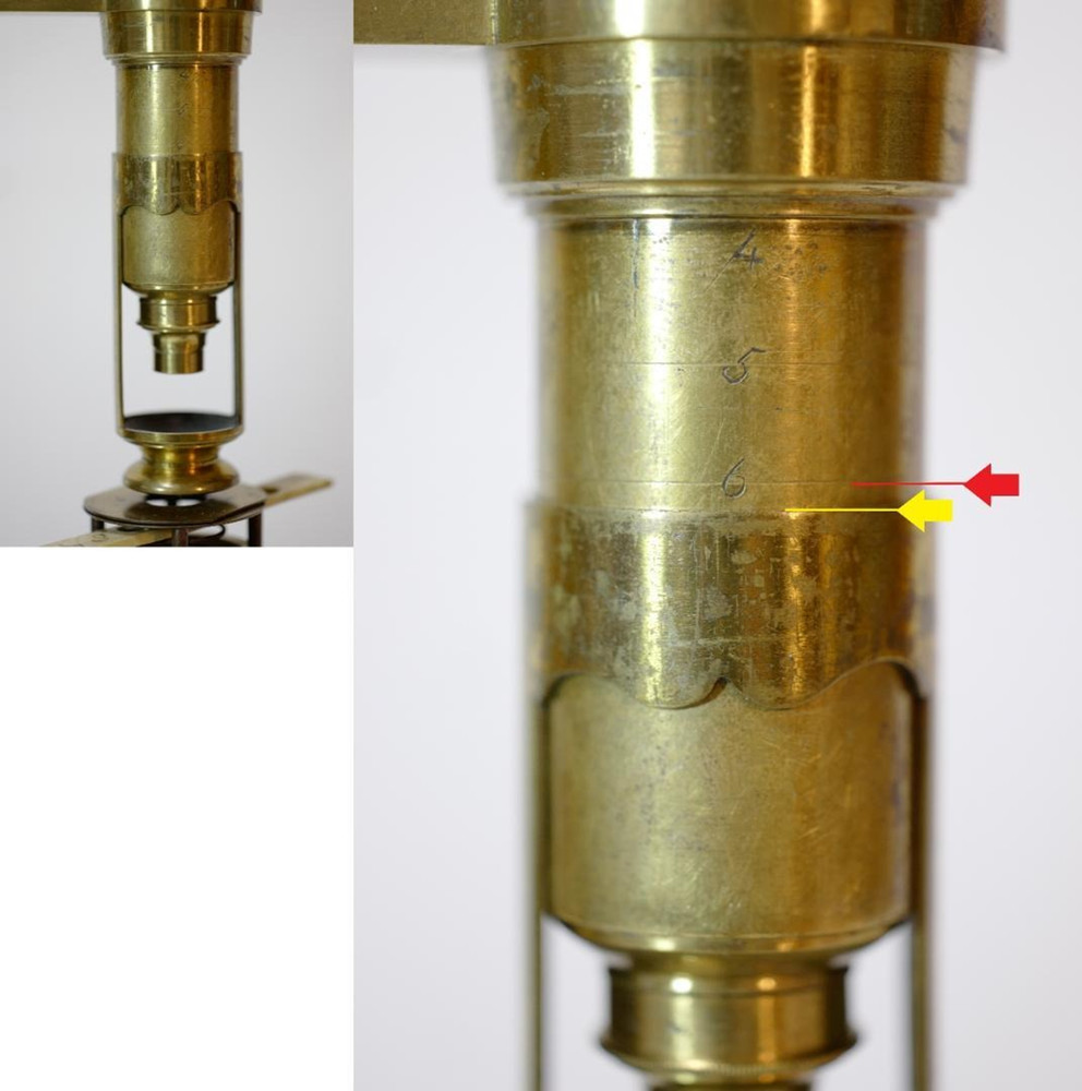 Antique Microscope No.32 John Richardson Cuff-Type Microscope c.1804–1809