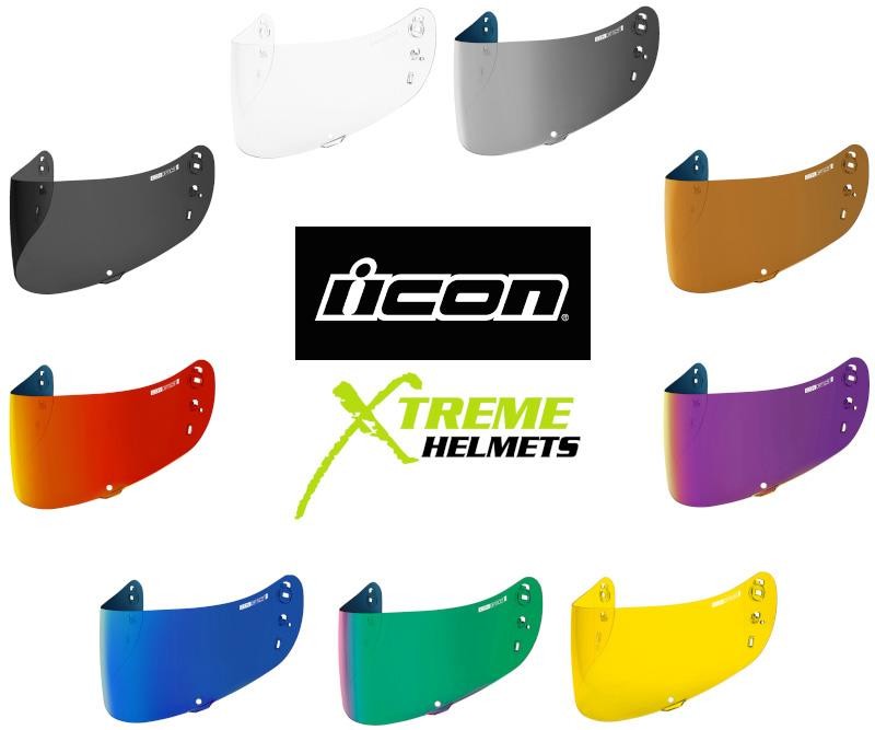 ICON Airframe Pro/Airform/Airmada Optics Shield ECE 22.06 Replacement Visor