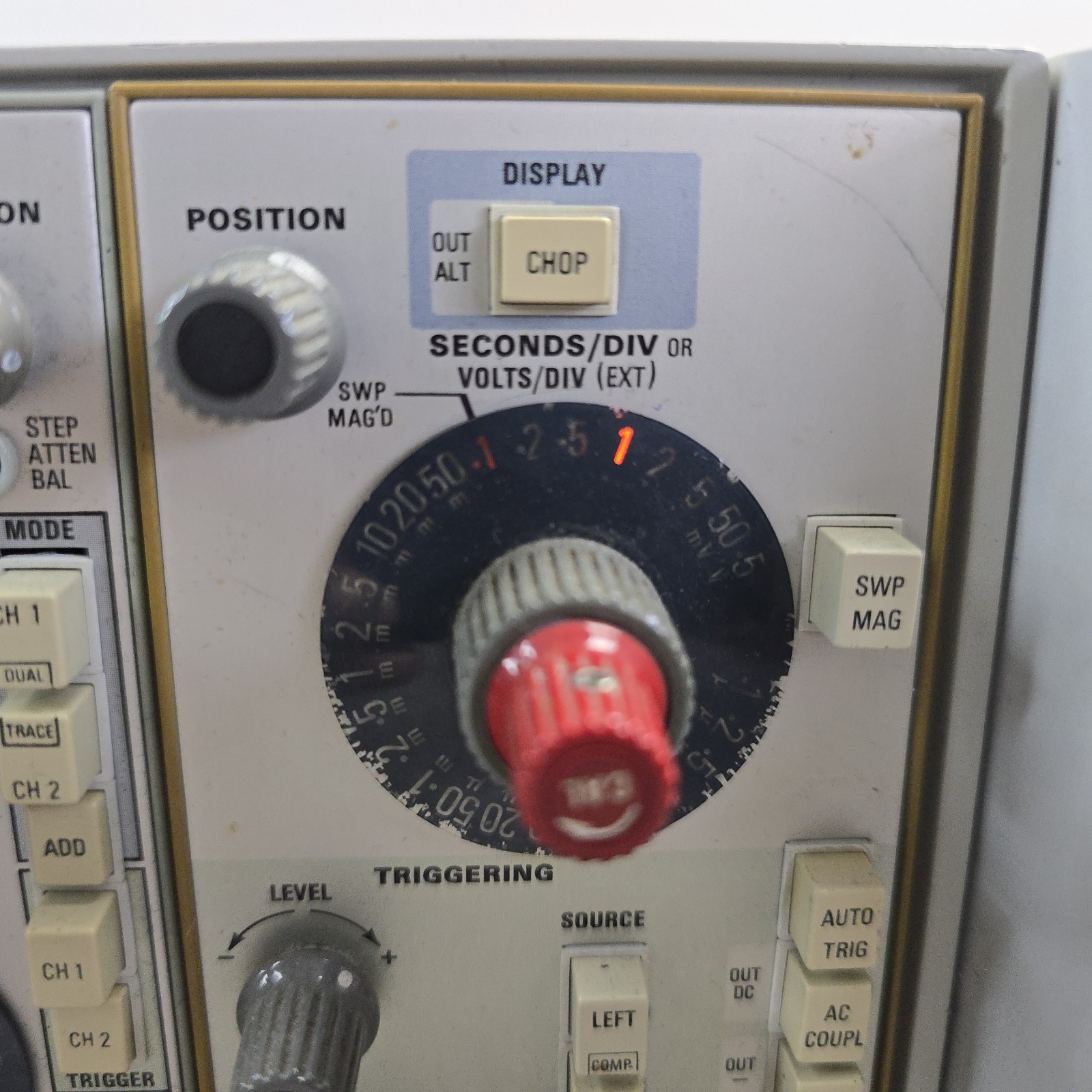 Tektronix 5111 Dual Beam Analog Storage Oscilloscope Biomedical 5A22N Diff AMPL
