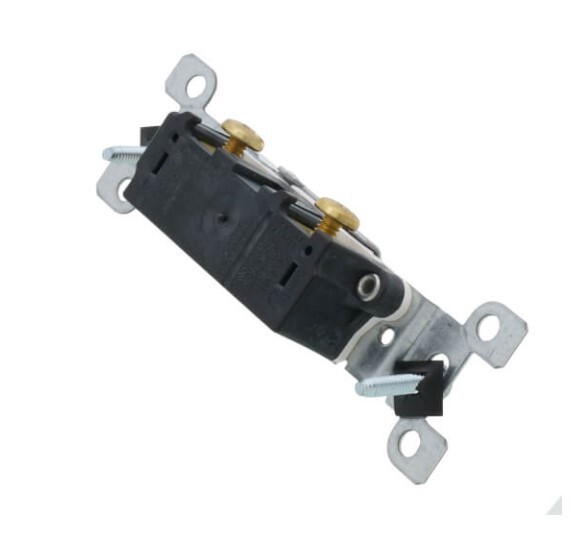 TOGGLE SWITCH LEVITON 1451-WCP 15-Amp, 120-Volt, Single-Pole 10 PK