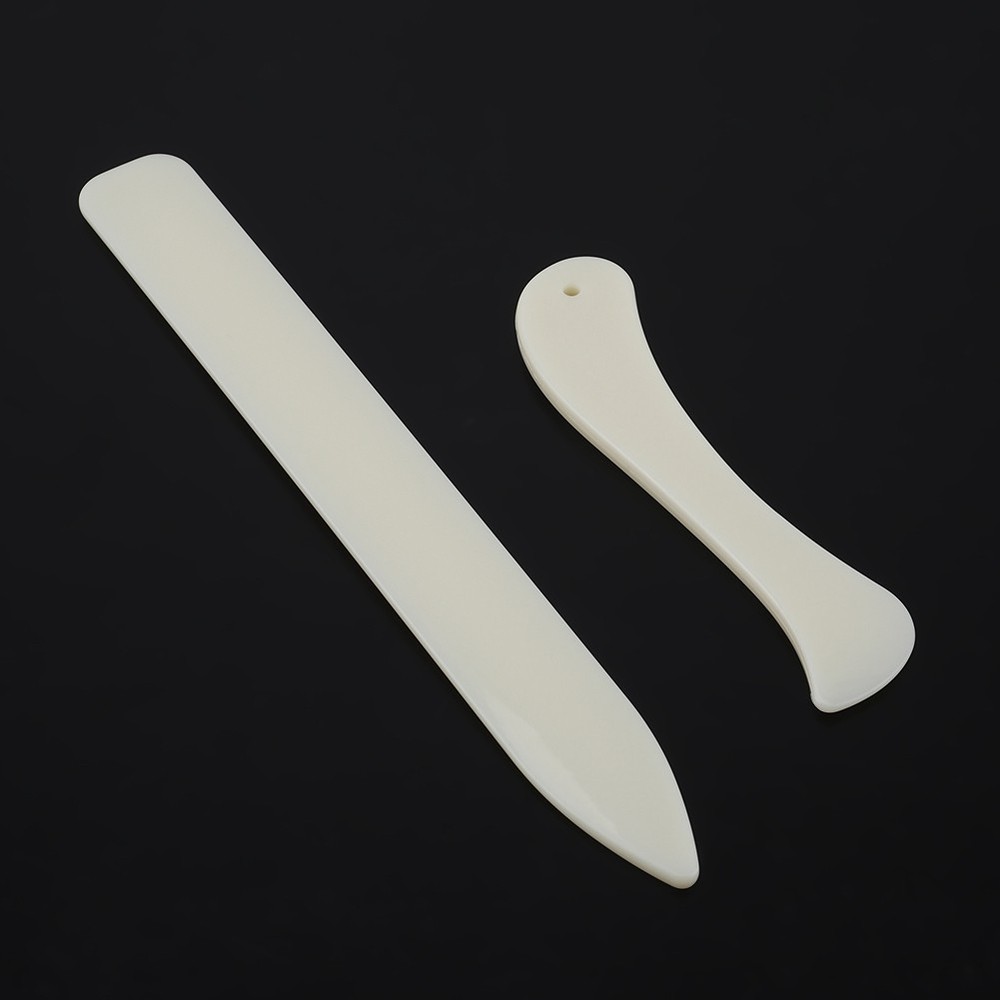 2PCS White Bone Folder Creaser Tool for Paper Crafting WT