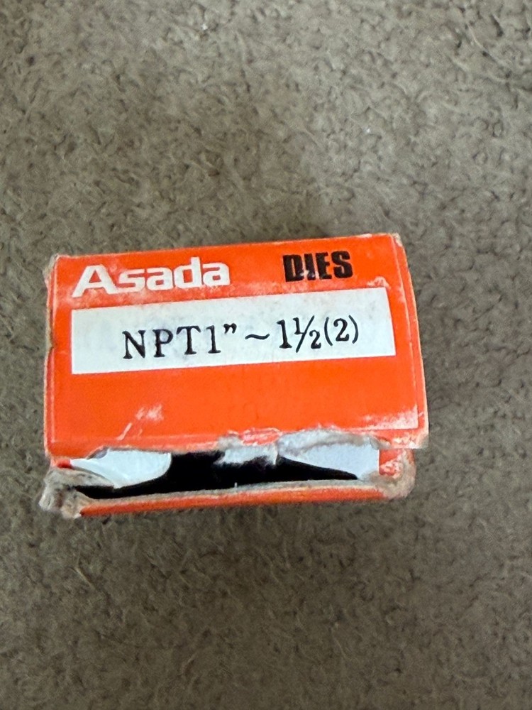 Asada / Threading Die Set / H174 / NPT 1 - 1-1/2 (2)