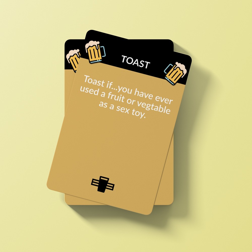 Truth or Toast Couples Edition | Party Card Game for Adults + Spicy Game Nights