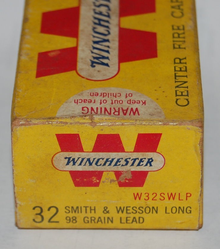 Vintage Winchester 32 Smith & Wesson S&W Empty Box