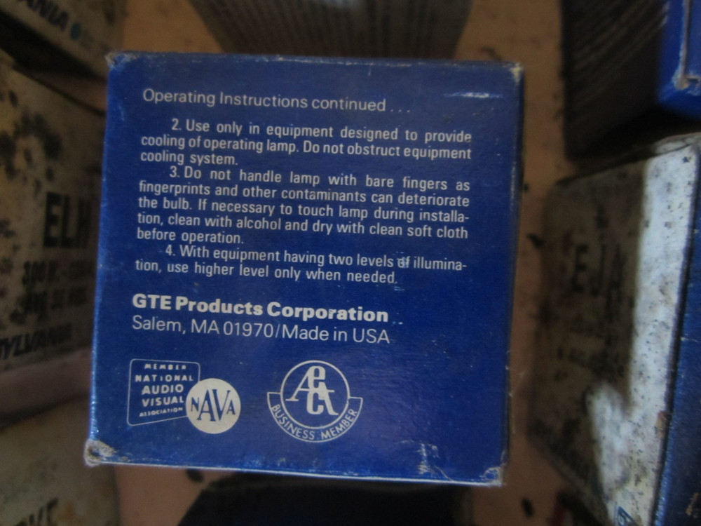 30pc Sylvania Tungsten Halogen Projector Lamps (MIX)