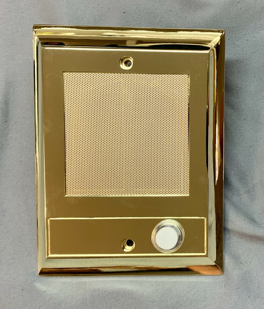 Replacement NuTone IS-69PB Intercom Door Speaker bell button IS69 Polished Brass