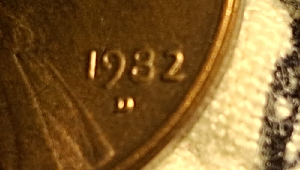 1982 D Lincoln Cent