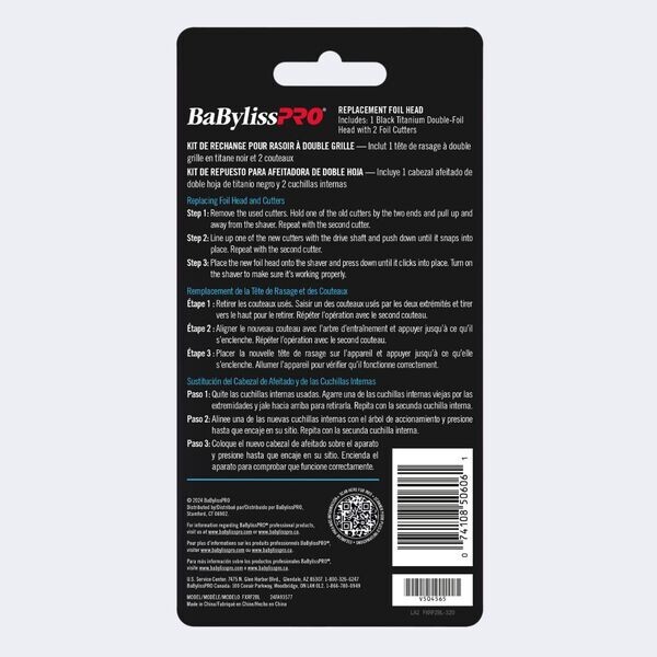 BaByliss PRO Foil Head Blue | FXRF2BL