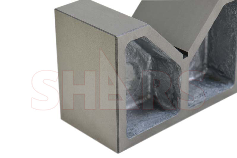 8" CAST IRON PAIR JUMBO V-BLOCKS V-BLOCK VBLOCKS GROUND R