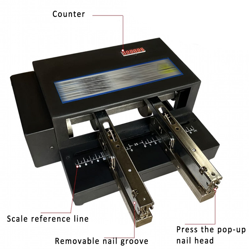Electric Double Head Stapler Automatic Binder Multi-head Card Binding Machines