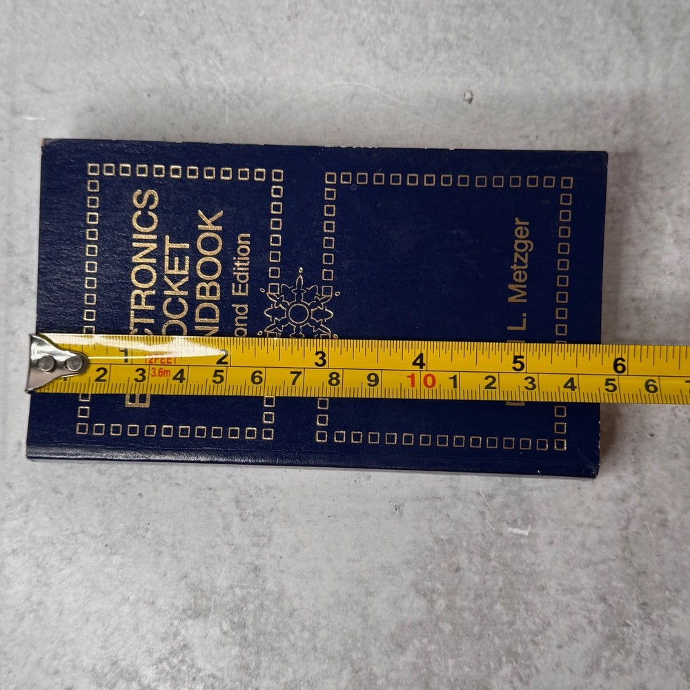 Electronics Pocket Handbook Second Edition Daniel L Metzger Technical Reference