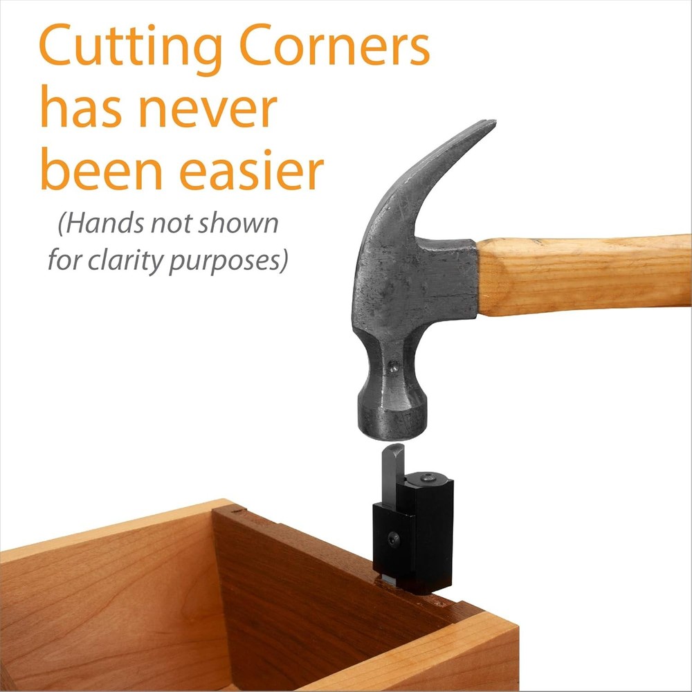 Corner Chisel Squaring Tool, Wood For Door Strike Plate, Hinge...
