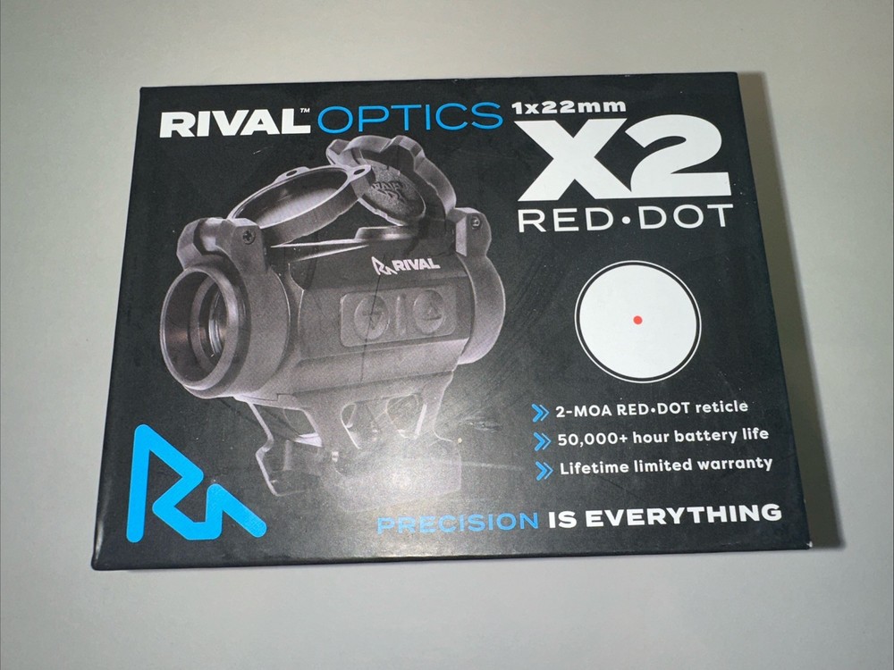 Rival Arms X2 Scope Red Dot 22mm Blk Box
