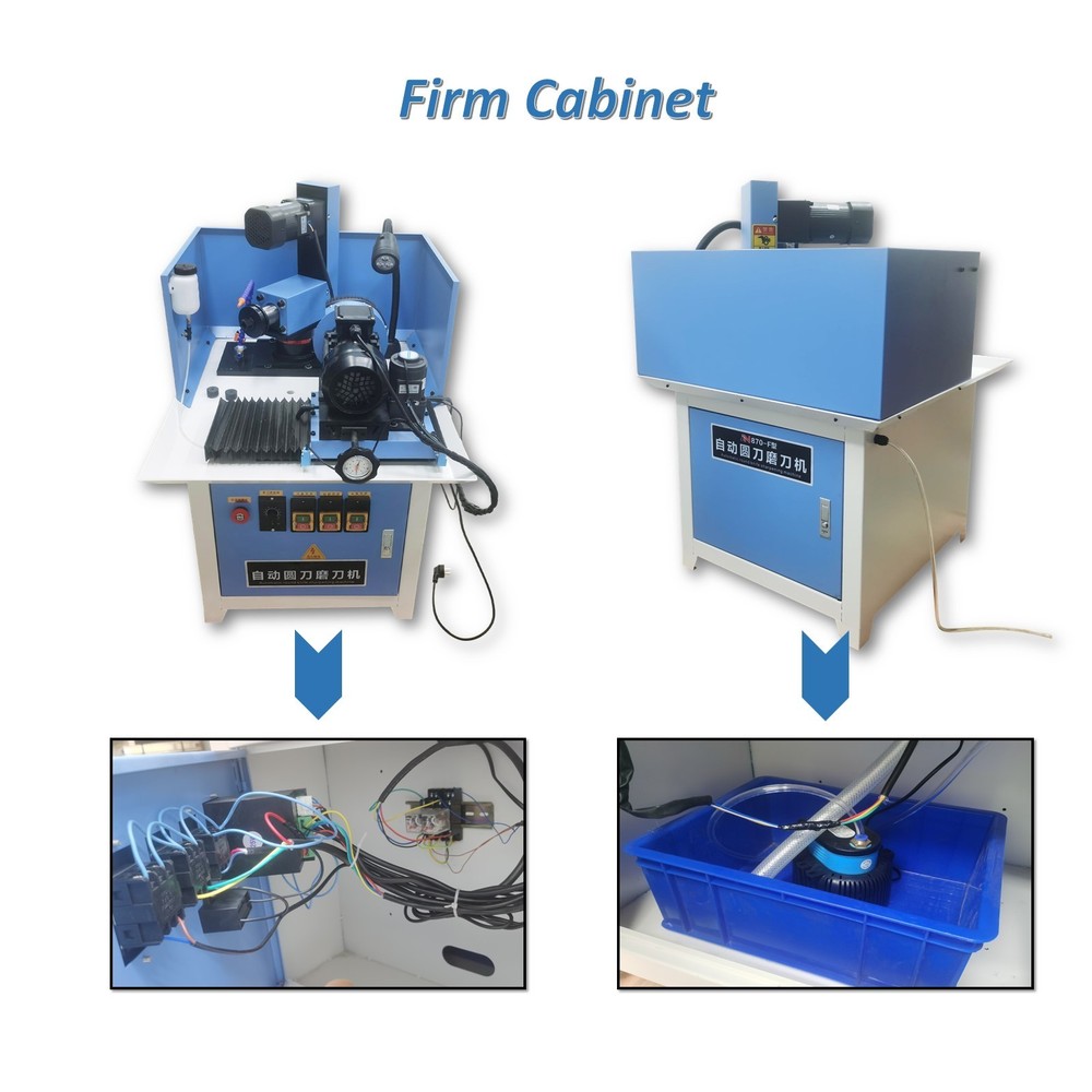 Automatic Round Blade Sharpener 220V Circular Knife Grinder Dia. 1.97''-11.81''