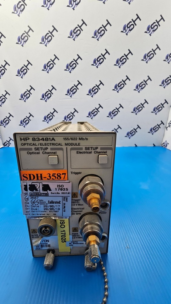 HP 83481A Optical/Electrical Module 155/622 Mb/s OPT 012040