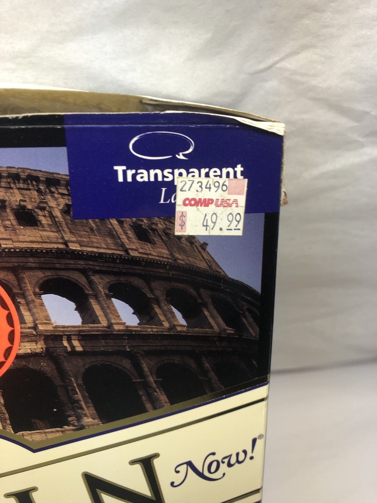 Transparent Language: Learn Latin Now! 8.0 PC CD-ROM includes microphone