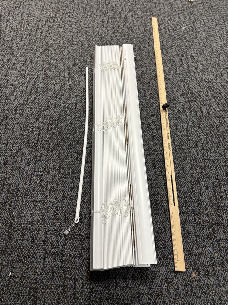 White Window Blinders