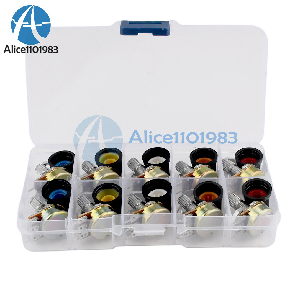 Rotating Cap Single Amplifier Adjustable Potentiometer WH148 Resistor kit DIY