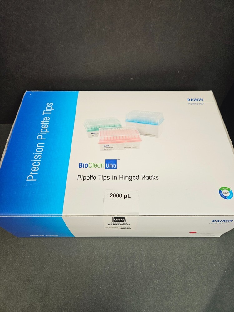 Rainin Pipette Tips 2 ml Universal 16 Racks with 60 Tips Each
