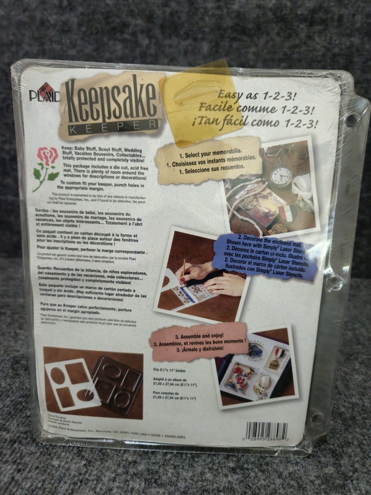 Plaid KEEPSAKE Keeper #28898