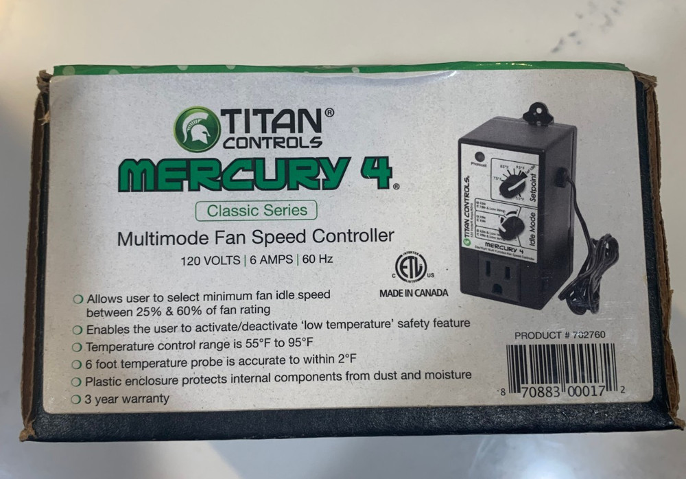 Titan Controls Multimode Fan Speed Controller 702760