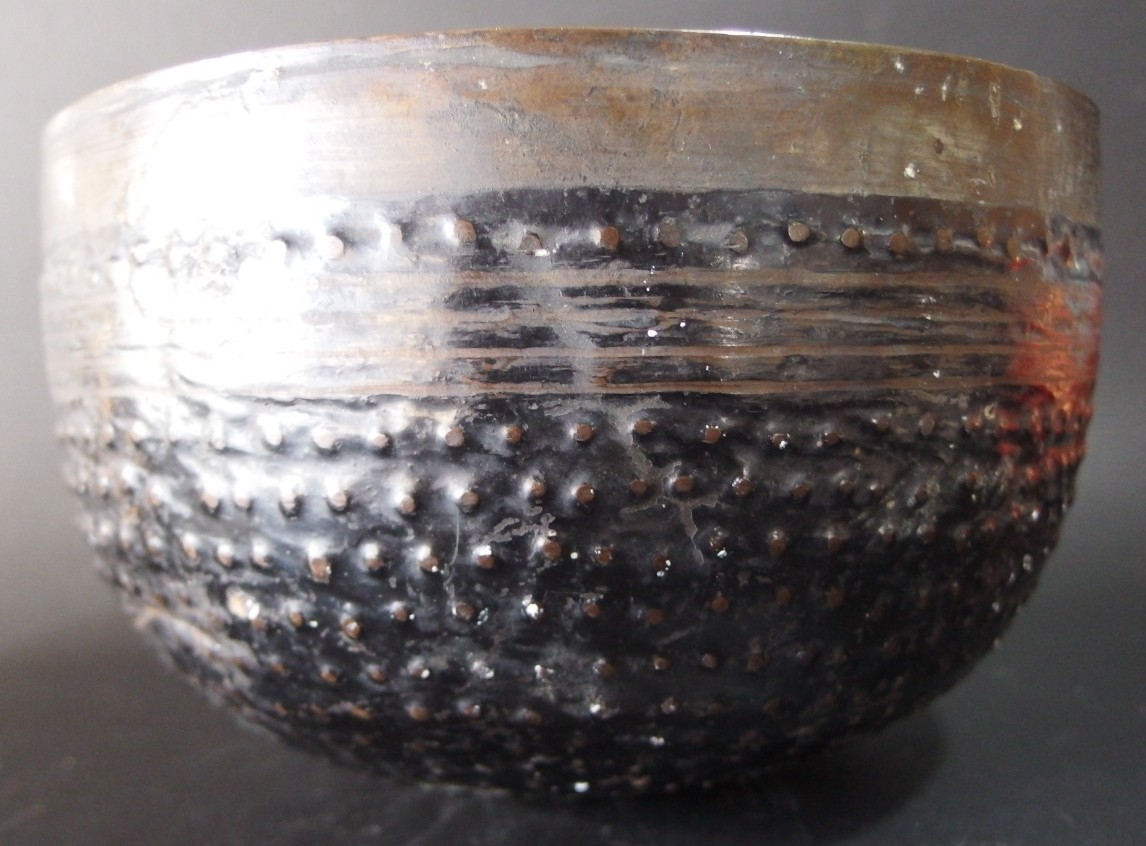 or25132 ANTIQUE JAPANESE BUDDHIST SINGING BOWL 20.3cm / 8inch Width ARARE Type