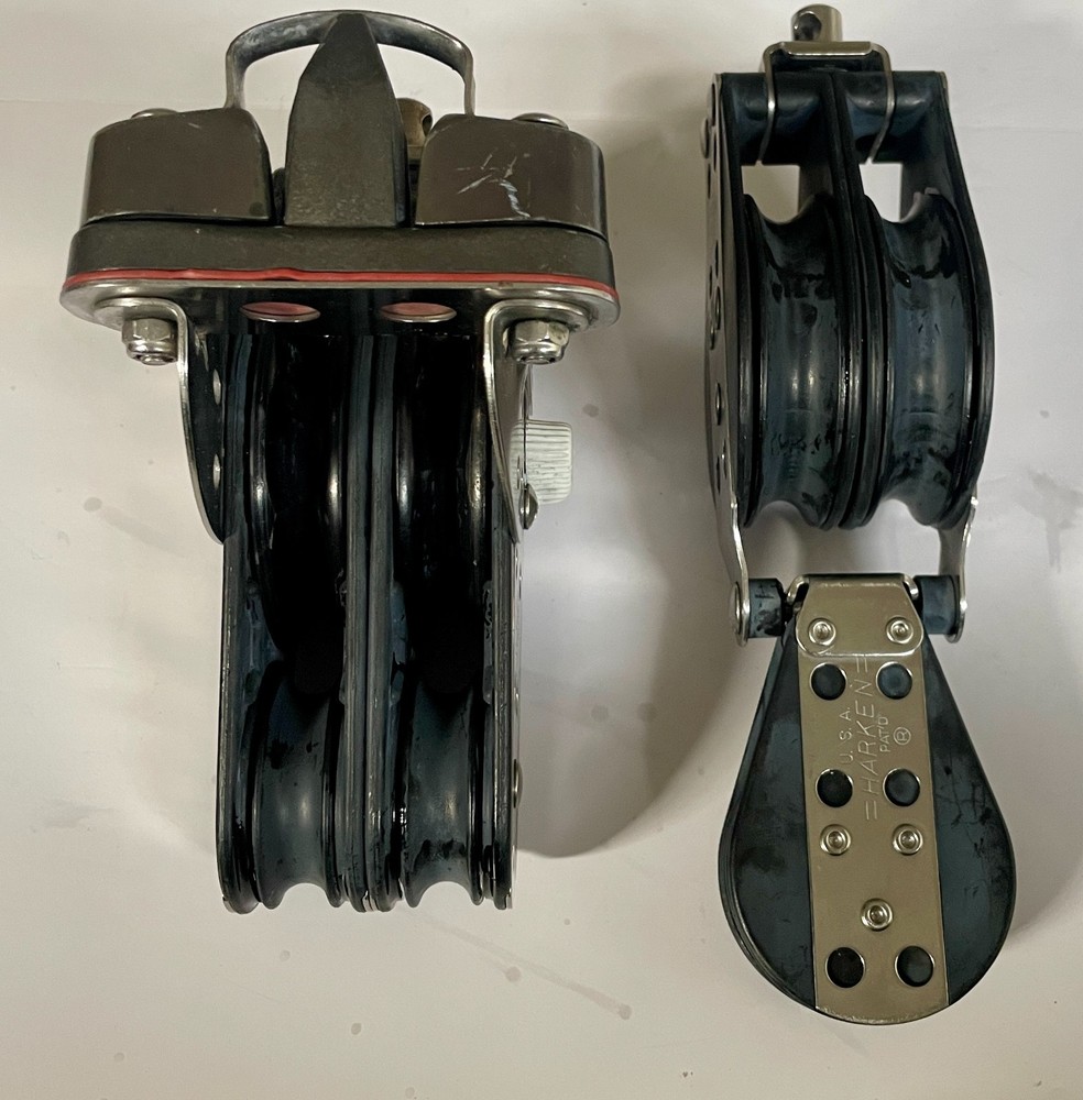 Harken 332 Two‑Speed Mainsheet System 3:1 / 6:1 – Upper & Lower Blocks